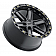 Black Rhino Wheel Henderson - 18 x 9 Black With Brass Bolts - 1890HDS126140B12