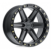Black Rhino Wheel Henderson - 18 x 9 Black With Brass Bolts - 1890HDS006135B87