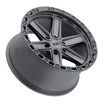 Black Rhino Wheel Henderson - 20 x 9.5 Gun Black With Black Lip - 2095HDS006135G87-1