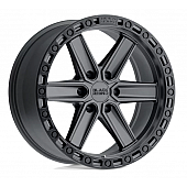 Black Rhino Wheel Henderson - 18 x 9 Gun Black With Black Lip - 1890HDS126140G12