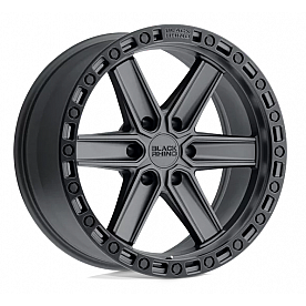 Black Rhino Wheel Henderson - 18 x 9 Gun Black With Black Lip - 1890HDS126140G12