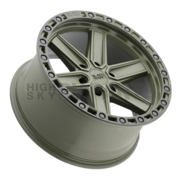 Black Rhino Wheel Henderson - 20 x 9.5 Olive Green With Black Lip And Bolts - 2095HDS006135N87-1