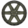 Black Rhino Wheel Henderson - 20 x 9.5 Olive Green With Black Lip And Bolts - 2095HDS006135N87
