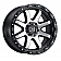 Black Rhino Wheel Coyote - 18 x 9 Black With Natural Face And Stainless Bolt - 1890CYT-88165B22