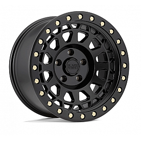 Black Rhino Wheel Primm - 18 x 9.5 Black With Brass Bolts - 1895PRM-26140M12