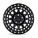 Black Rhino Wheel Primm - 18 x 9.5 Black With Brass Bolts - 1895PRM-26140M12