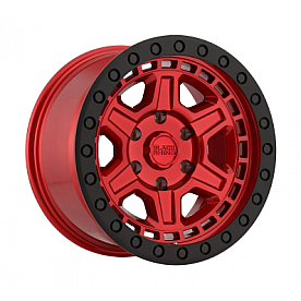 Black Rhino Wheel Reno - 18 x 9.5 Candy Red With Black Lip And Bolts - 1895REN-26140R12