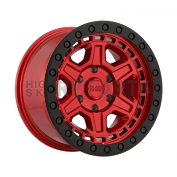 Black Rhino Wheel Reno - 20 x 9.5 Candy Red With Black Lip And Bolts - 2095REN-85127R71