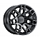 Black Rhino Wheel Ridge - 20 x 9 Black - 2090RDG-85127M71