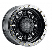 Black Rhino Wheel Abrams - 20 x 9.5 Gun Black With Natural Dark Tinted Lip - 2095ABR-88165B22