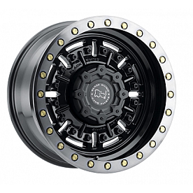 Black Rhino Wheel Abrams - 20 x 9.5 Gun Black With Natural Dark Tinted Lip - 2095ABR-88165B22