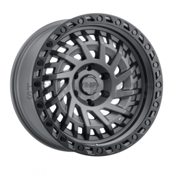 Black Rhino Wheel Shredder - 20 x 9.5 Gun Metal With Black Lip - 2095SHD-85127G71