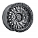 Black Rhino Wheel Shredder - 20 x 9.5 Gun Metal With Black Lip - 2095SHD-85127G71