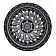 Black Rhino Wheel Shredder - 20 x 9.5 Gun Metal With Black Lip - 2095SHD-85127G71