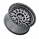 Black Rhino Wheel Shredder - 20 x 9.5 Gun Metal With Black Lip - 2095SHD-85127G71