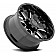 Black Rhino Wheel Sierra - 20 x 10 Black With Natural Accents - 2010SRA-38165B22