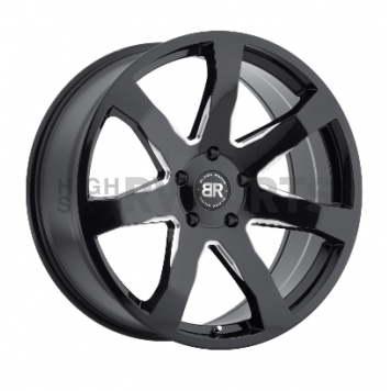 Black Rhino Wheel Mozambique - 20 x 8.5 Black With Natural Accents - 2085MZA255150B10