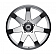 Black Rhino Wheel Mozambique - 20 x 8.5 Silver With Natural Face - 2085MZA255150S10
