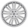Black Rhino Wheel Kruger - 20 x 9 Silver With Natural Face - 2090KRG255150S10