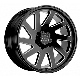 Black Rhino Wheel Thrust - 17 x 9.5&nbsp;Black With Natural Accents - 1795THR-85127B71