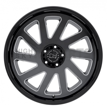 Black Rhino Wheel Thrust - 20 x 9.5 Black With Natural Accents - 2095THR-85127B71-1