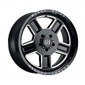 Black Rhino Wheel Canon - 20 x 11.5 Black With Natural Accents - 2015CAN-45127B71