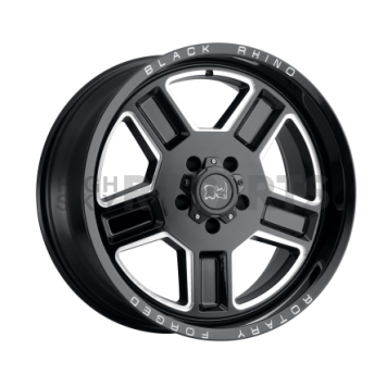 Black Rhino Wheel Canon - 20 x 11.5 Black With Natural Accents - 2015CAN-45127B71
