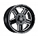 Black Rhino Wheel Canon - 20 x 11.5 Black With Natural Accents - 2015CAN-45127B71