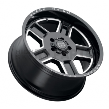 Black Rhino Wheel Canon - 20 x 11.5 Black With Natural Accents - 2015CAN-45127B71-1