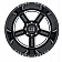 Black Rhino Wheel Canon - 24 x 14 Black With Natural Accents - 2414CAN-65127B71