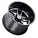 Black Rhino Wheel Canon - 24 x 14 Black With Natural Accents - 2414CAN-65127B71