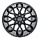 Black Rhino Wheel Grimlock - 20 x 11.5 Black With Natural Accents - 2015GRM-48165B22