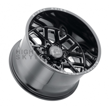 Black Rhino Wheel Grimlock - 20 x 11.5 Black With Natural Accents - 2015GRM-48165B22-1