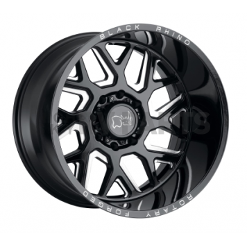 Black Rhino Wheel Reaper - 20 x 11.5 Black With Natural Accents - 2015RPR-45127B71