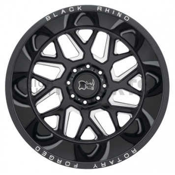 Black Rhino Wheel Reaper - 20 x 11.5 Black With Natural Accents - 2015RPR-45127B71-2