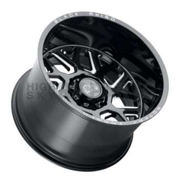 Black Rhino Wheel Reaper - 20 x 11.5 Black With Natural Accents - 2015RPR-45127B71-1
