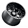 Black Rhino Wheel Reaper - 20 x 11.5 Black With Natural Accents - 2015RPR-45127B71