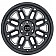 Black Rhino Wheel Hollister - 17 x 9.5 Black With Natural Accents - 1795HSR-85127B71