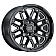 Black Rhino Wheel Hollister - 17 x 9.5 Black With Natural Accents - 1795HSR-85127B71