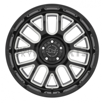 Black Rhino Wheel Pismo - 20 x 9.5 Black With Natural Accents - 2095PIS065150B10-2