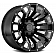 Black Rhino Wheel Pinatubo - 20 x 9.5 Black With Natural Accents - 2095PNT065150B10