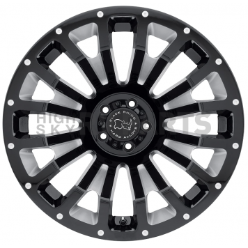 Black Rhino Wheel Pinatubo - 20 x 9.5 Black With Natural Accents - 2095PNT065150B10-1