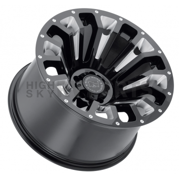 Black Rhino Wheel Pinatubo - 20 x 9.5 Black With Natural Accents - 2095PNT065150B10-2