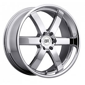 Black Rhino Wheel Pondora - 20 x 8.5 Chrome Plated - 2085PND306135C87
