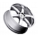 Black Rhino Wheel Pondora - 20 x 8.5 Silver With Machined Face - 2085PND306135S87
