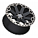 Black Rhino Wheel Warlord - 22 x 10 Black With Natural Dark Tint Lip - 2210WAR128165M22