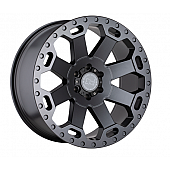 Black Rhino Wheel Warlord - 22 x 10 Gun Metal - 2210WAR-38165G22