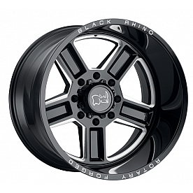 Black Rhino Wheel Canon - 22 x 11.5 Black With Natural Accents - 2215CAN-48165B22
