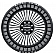 Black Rhino Wheel Horus - 22 x 14 Black With Natural Accents - 2214HRS-68165B22