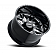 Black Rhino Wheel Twister - 22 x 14 Black With Natural Accents - 2214TWS-65127B71R